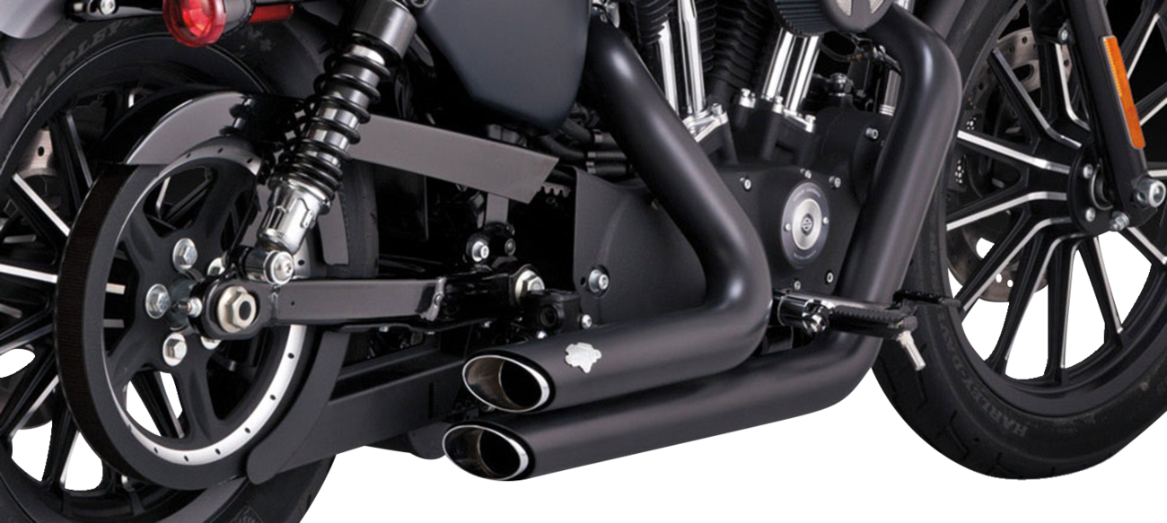 EXHAUST S-SHT STAG BLK.XL