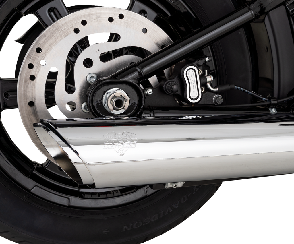 MUFFLER SLIP ON SOFTAIL CHROME