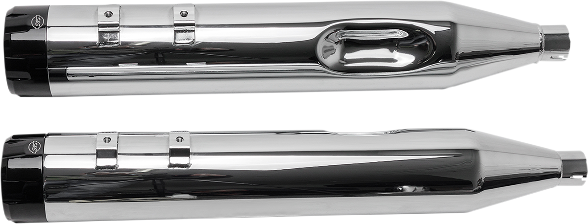 MUFFLERS 4.5" CHR/B.THRST