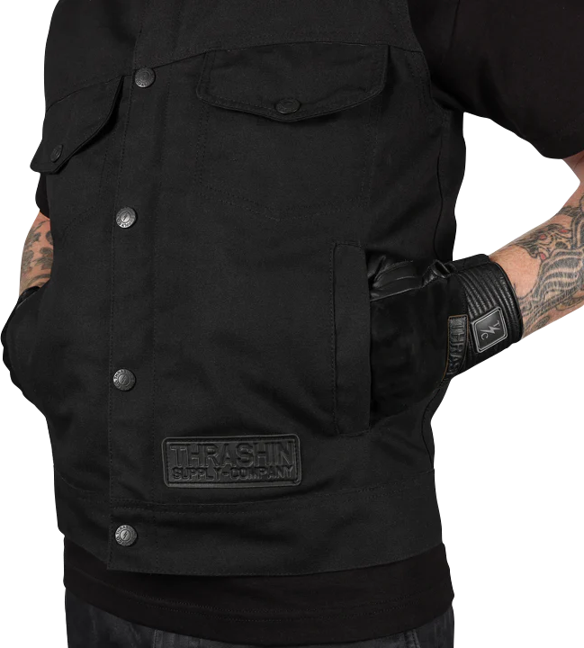 VEST NIGHTRIDER V2 BLK 2X
