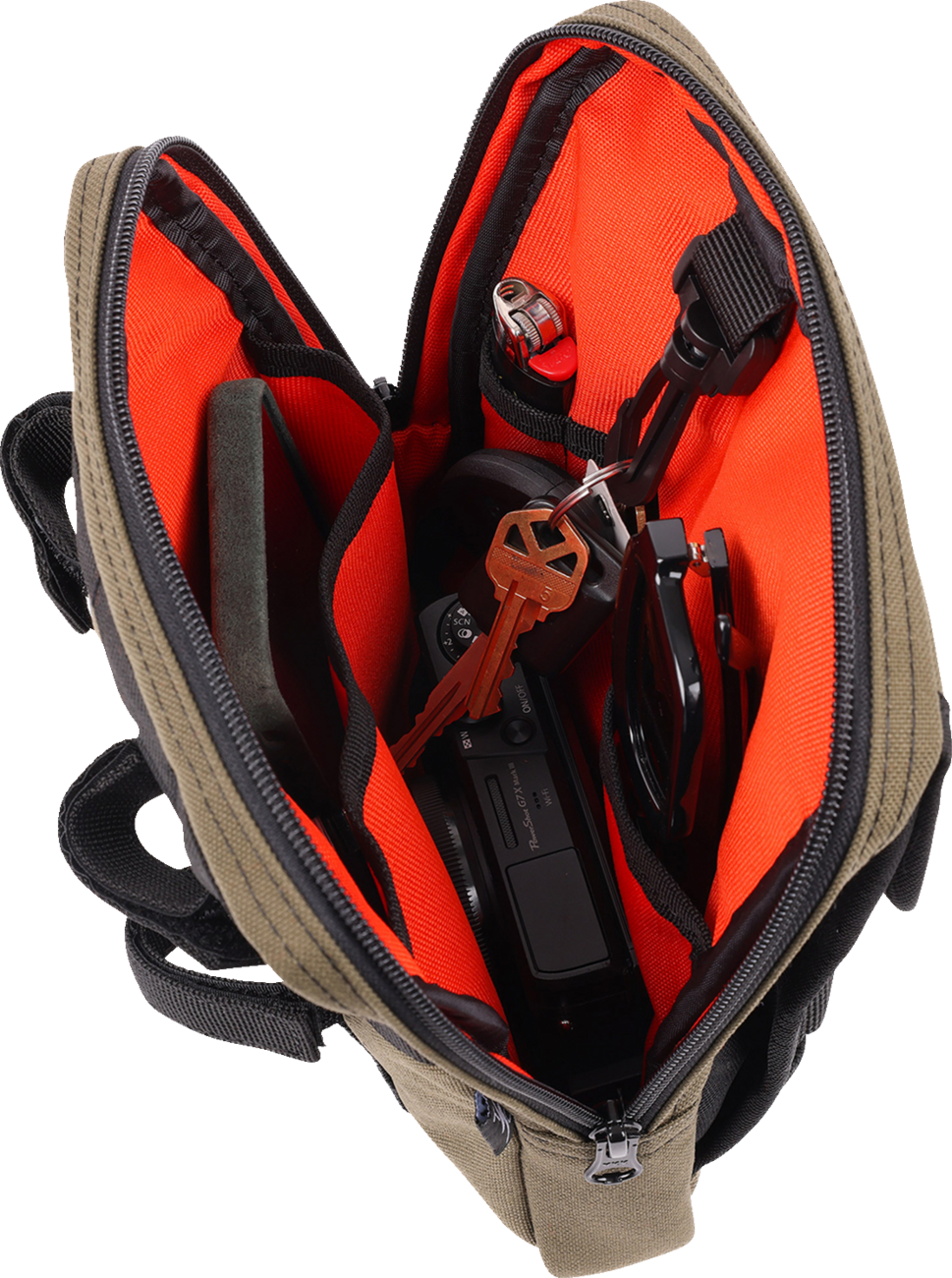 BAG HANDLEBAR TSC SLIM GREEN