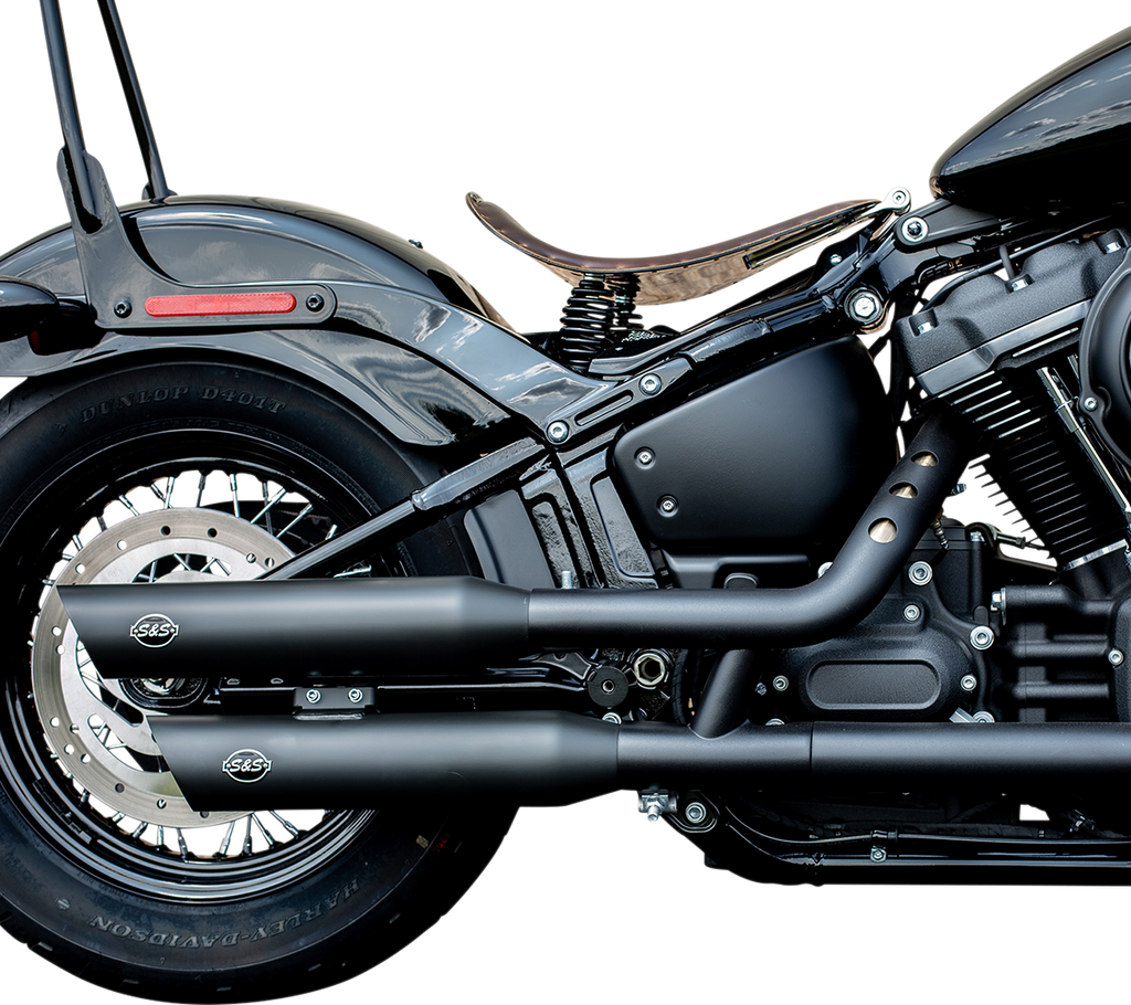 MUFFLER S/C BLK RACE FLFB