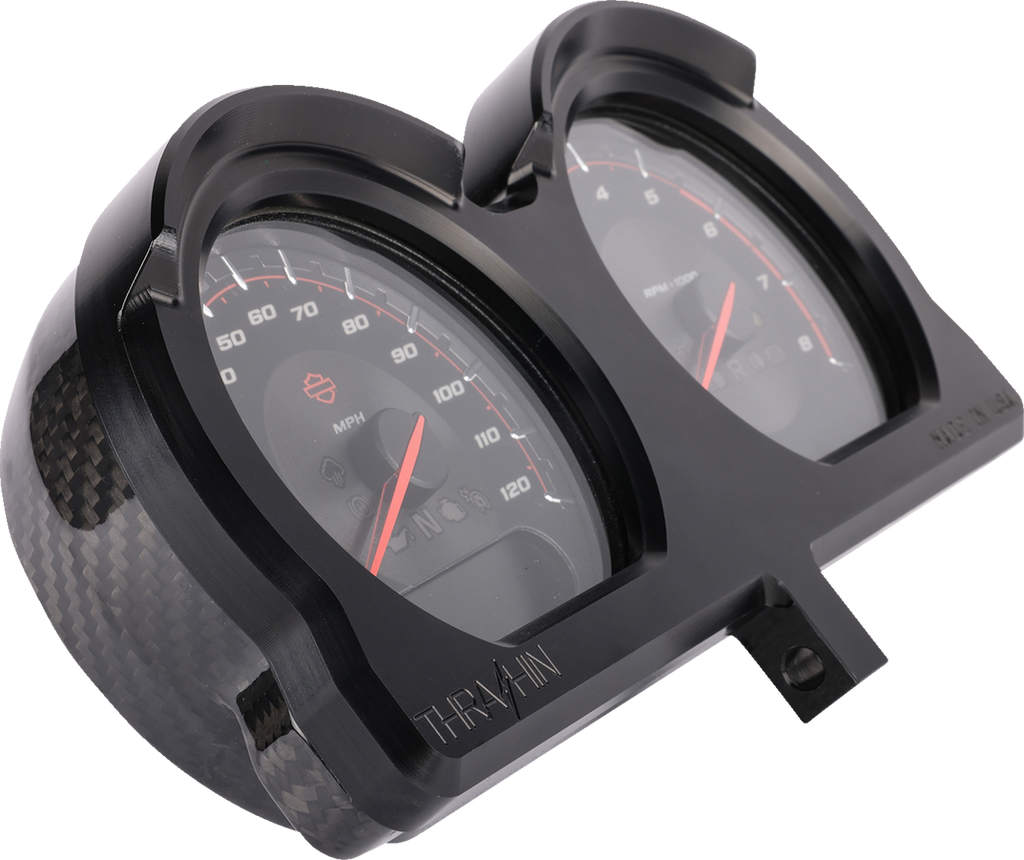 GAUGE RELOC KT FLTR BLK