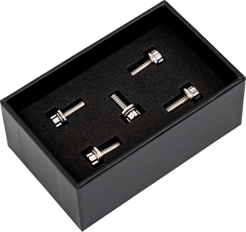 HARWARE KIT TITANIUM M8 DERBY COVER