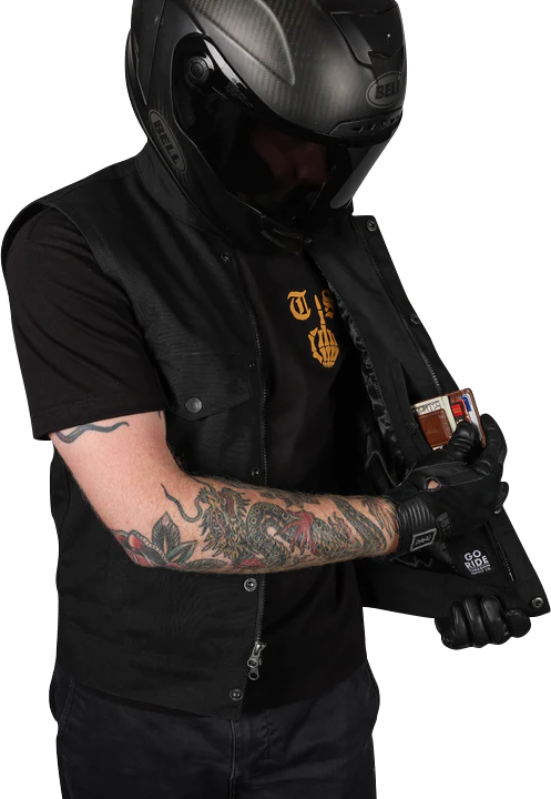 VEST NIGHTRIDER V2 BLK MD