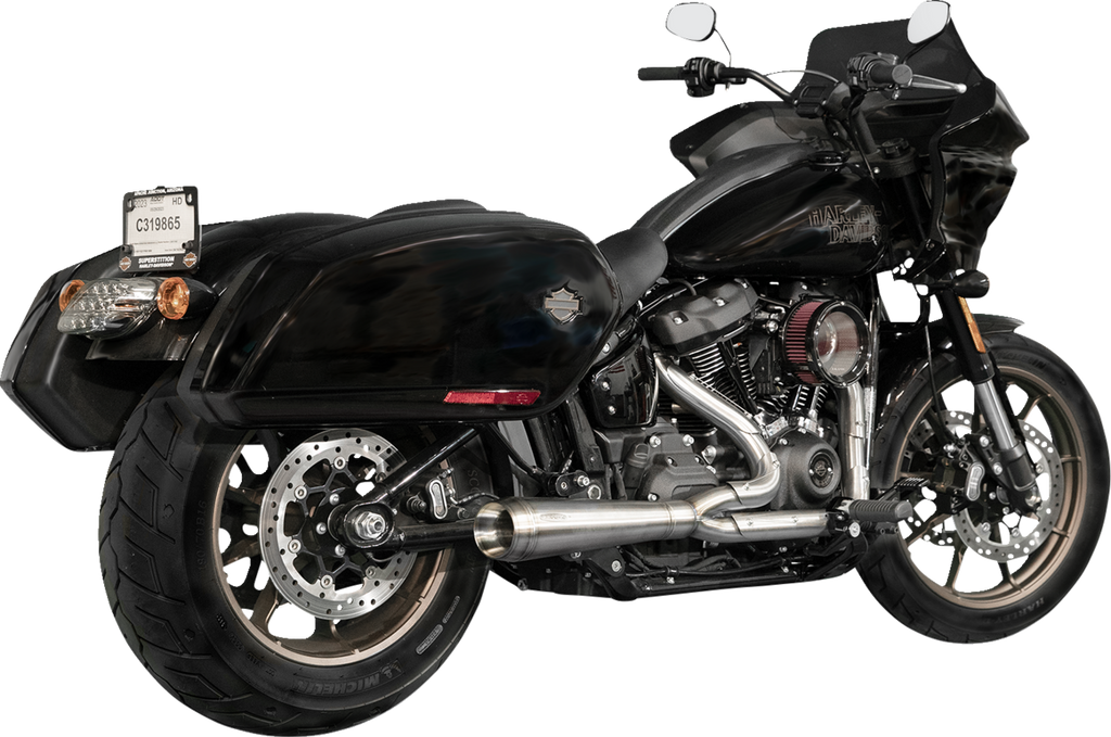 EXHAUST 2:1 ASSAULT SS M8 SOFTAIL W/BAGS