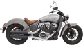 MUFFLERS 3" SCOUT BLK