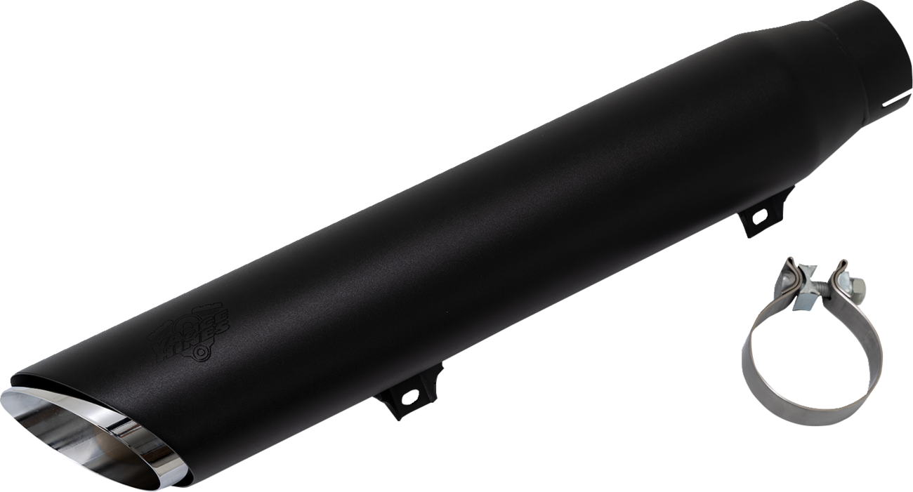 MUFFLER SLIP ON SOFTAIL BLACK