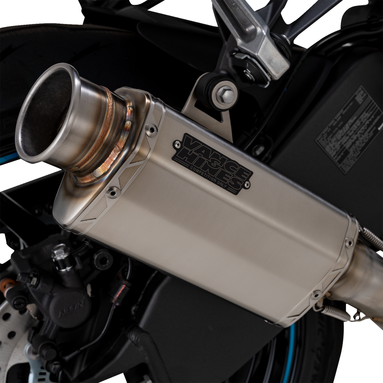 MUFFLER V&H VS-6 KAWASAKI NINJA ZX-6R STAINLESS