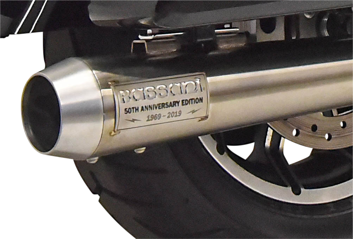 EXHAUST 2:1 SS 50TH M8 FL
