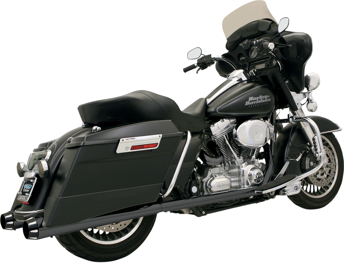 MUFFLERS 4" FLUTE FL BLK