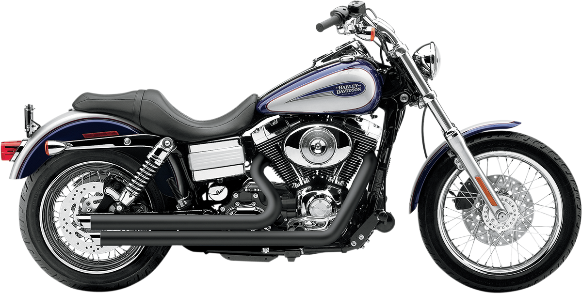 EXHAUST SPD SD BK DYNA 17