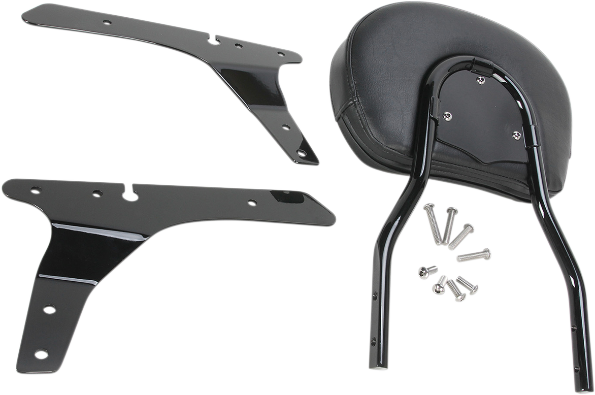 SISSY BAR RND ST BK SPSTR