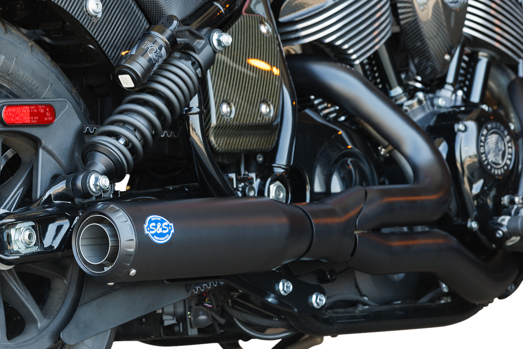 Exhaust Qualifier 2:1 Guardian Blk 49 State Indian Chief
