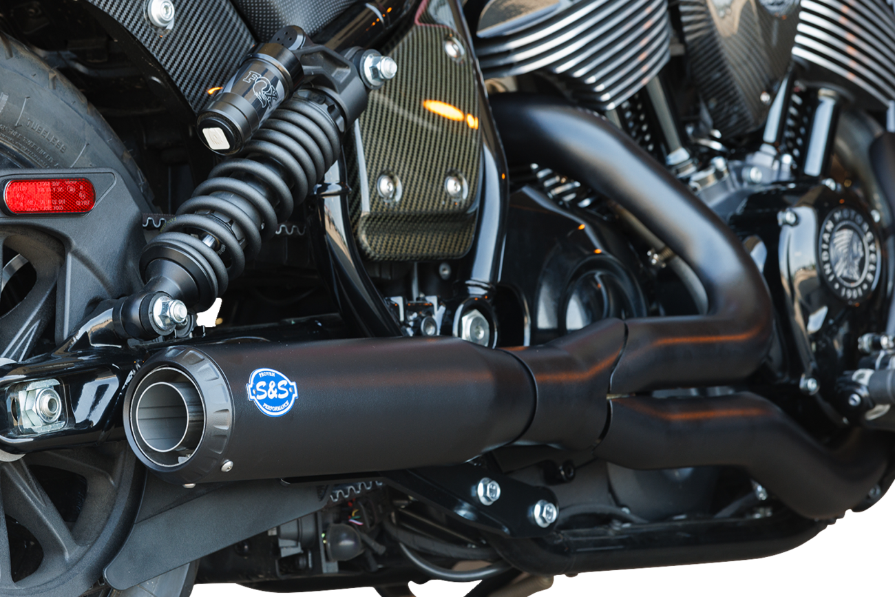 Exhaust Qualifier 2:1 Guardian Blk 49 State Indian Chief