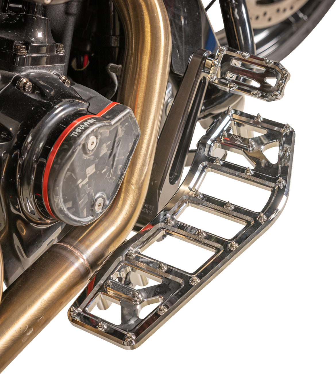 FLOORBOARDS AGGRESSOR BAGGER CHROME