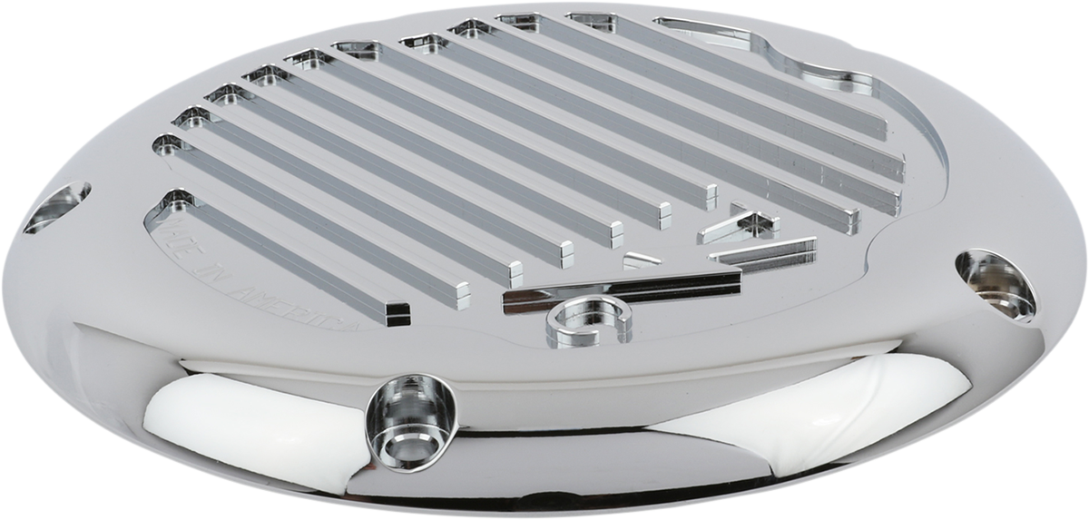 COVER DERBY FINNED M8 CHR