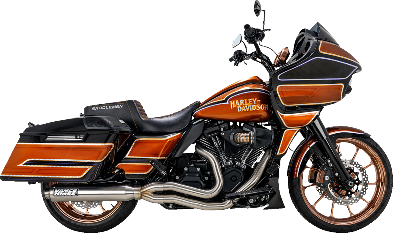 EXHAUST SUPERSPORT 2-1 BRUSHED TOURING