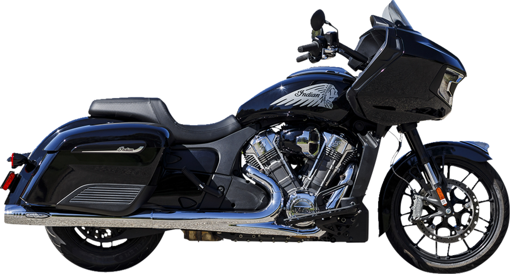 MUFFLER F-TAIL CHR.INDIAN