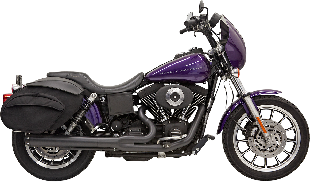 EXHAUST 2-1L 91-05FXD BK