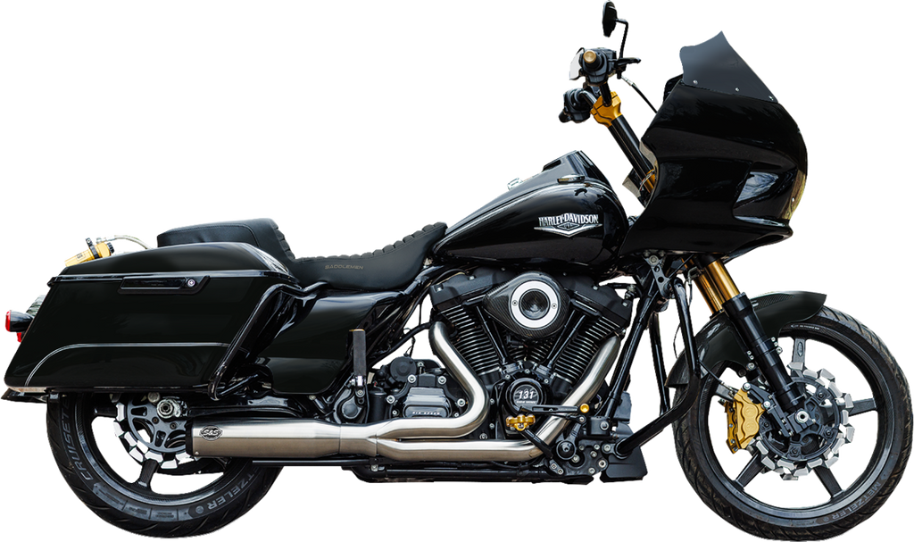 Exhaust 2:1 Qualifier 50 State Stainless M8 Touring 2017+