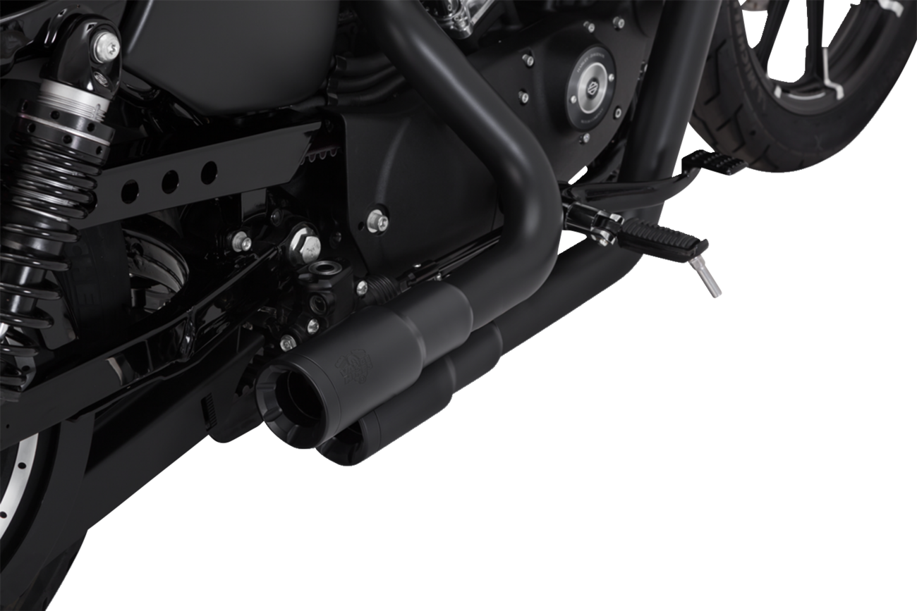 EXHAUST MINI GRENADES 04-13 XL MATTE BLACK