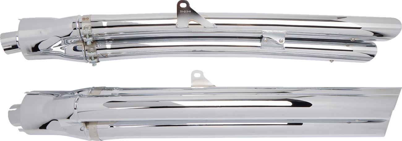 MUFFLERS 6-6 CHROME F6B