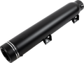 MUFFLER LONG DUAL GROVE TIP BLACK