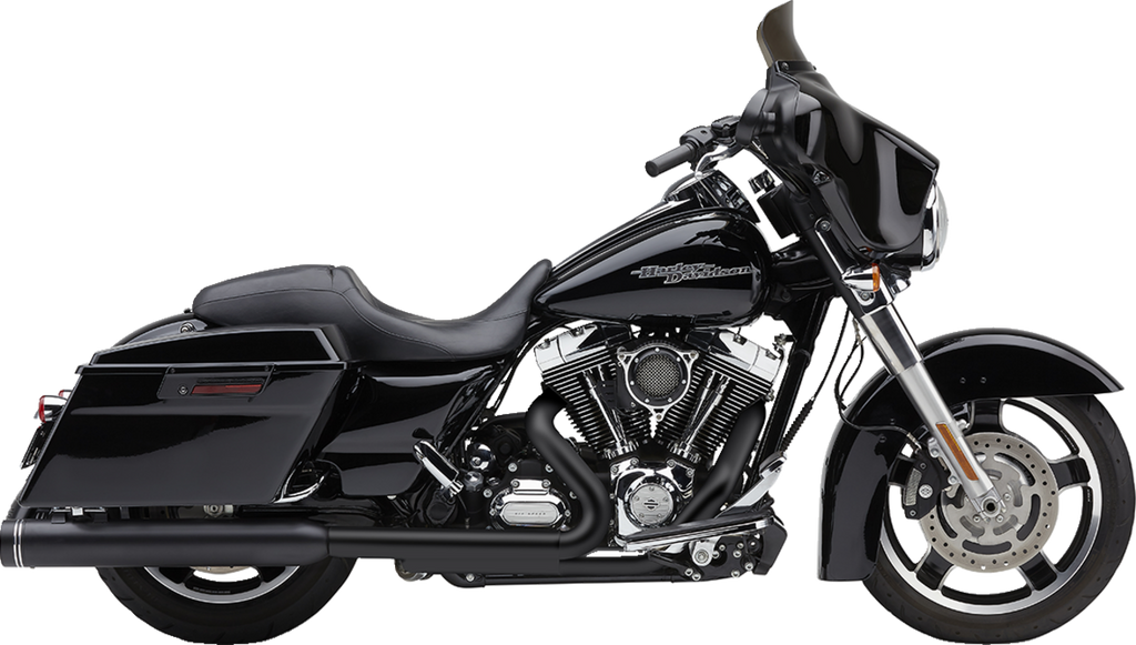 MUFFLER NH 4" FLH BLK