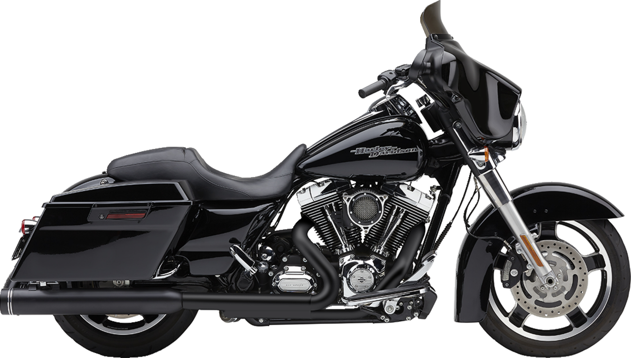 MUFFLER NH 4" FLH BLK