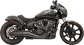 MUFFLER SLIP-ON 4' BLACK W/BILLET END CAP SCOUT 2025