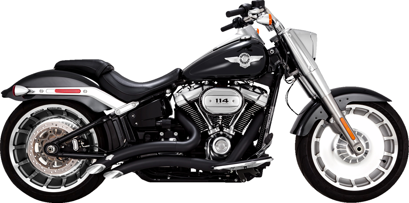 EXHAUST BIG-R BLK 18+ FB
