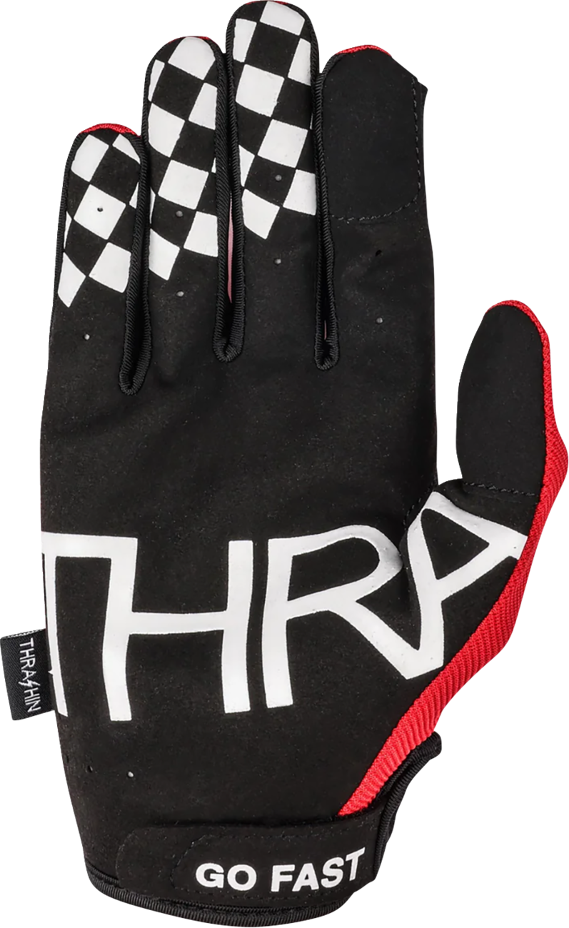 GLOVE GO FAST STEALTH RED MEDIUM