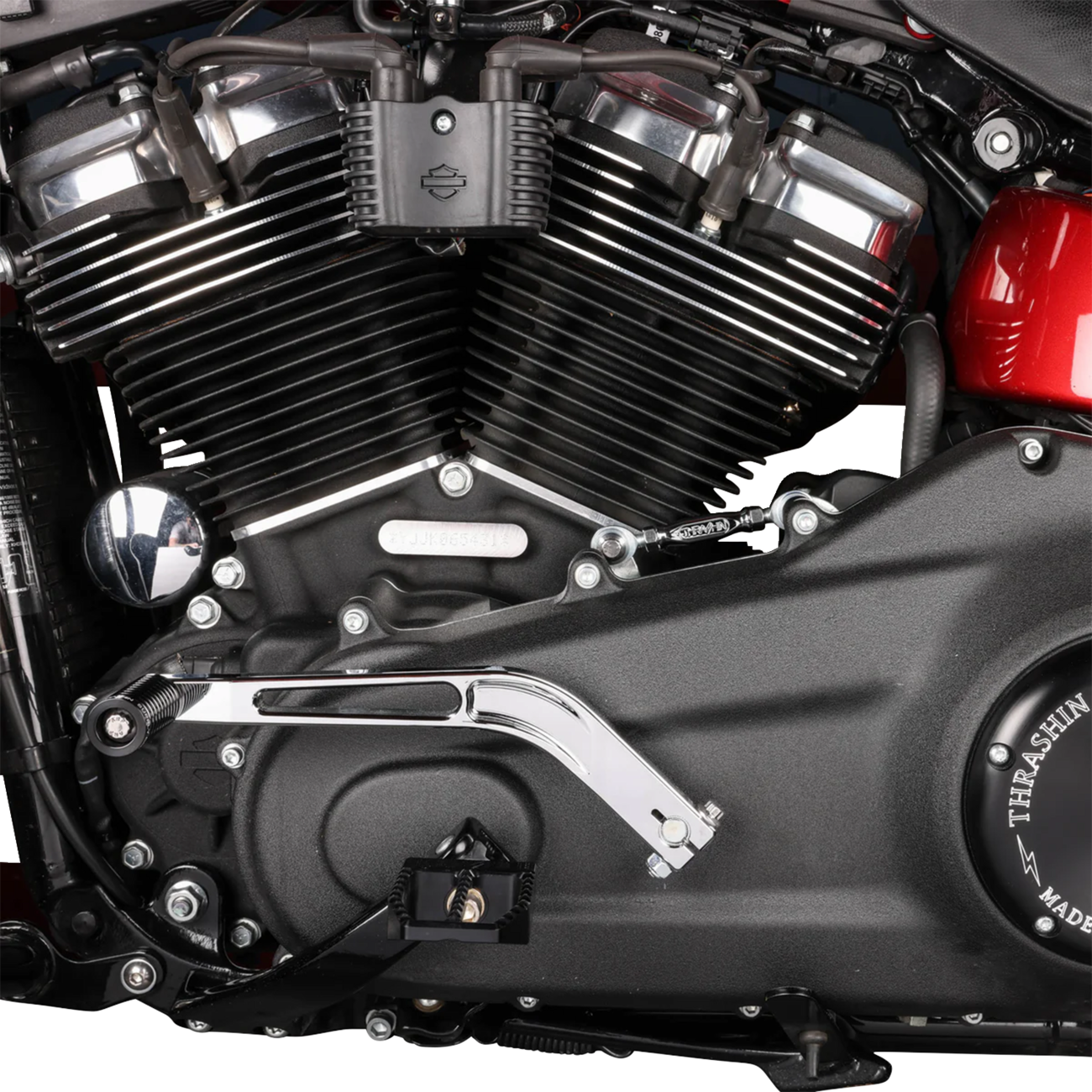 LEVER SHIFT 1" SHORTER M8 SOFTAIL CHROME