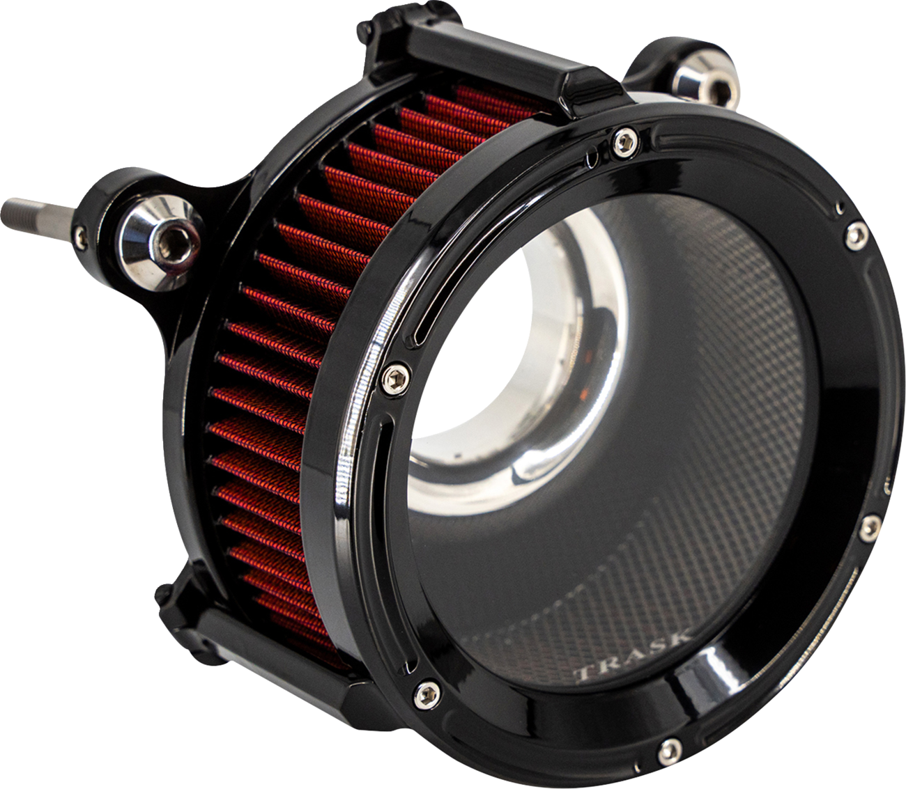 ASSAULT CHARGE HIGH-FLOW 68MM AIR CLEANER GLOSS BLACK