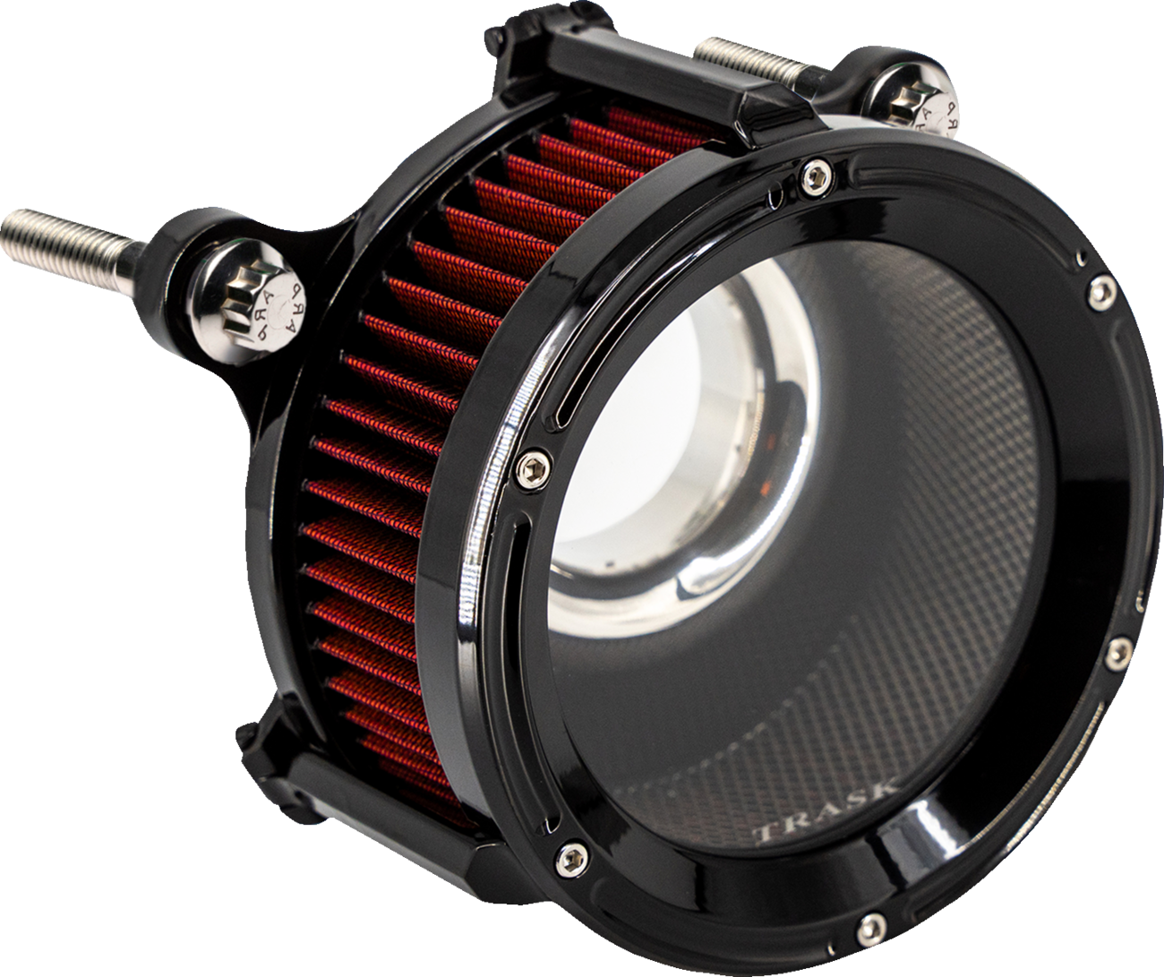 AIR CLEANER ASSAULT HIGH FLOW KIT GLOSS BLACK