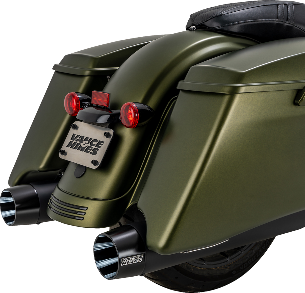MUFFLERS BLACKBIRD 450 BLACK TOURING