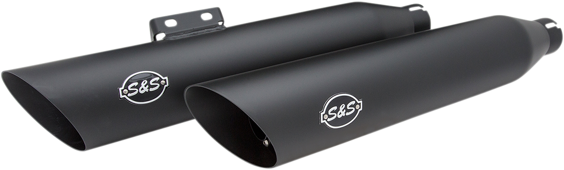 MUFFLER S/C BLK RACE FLFB