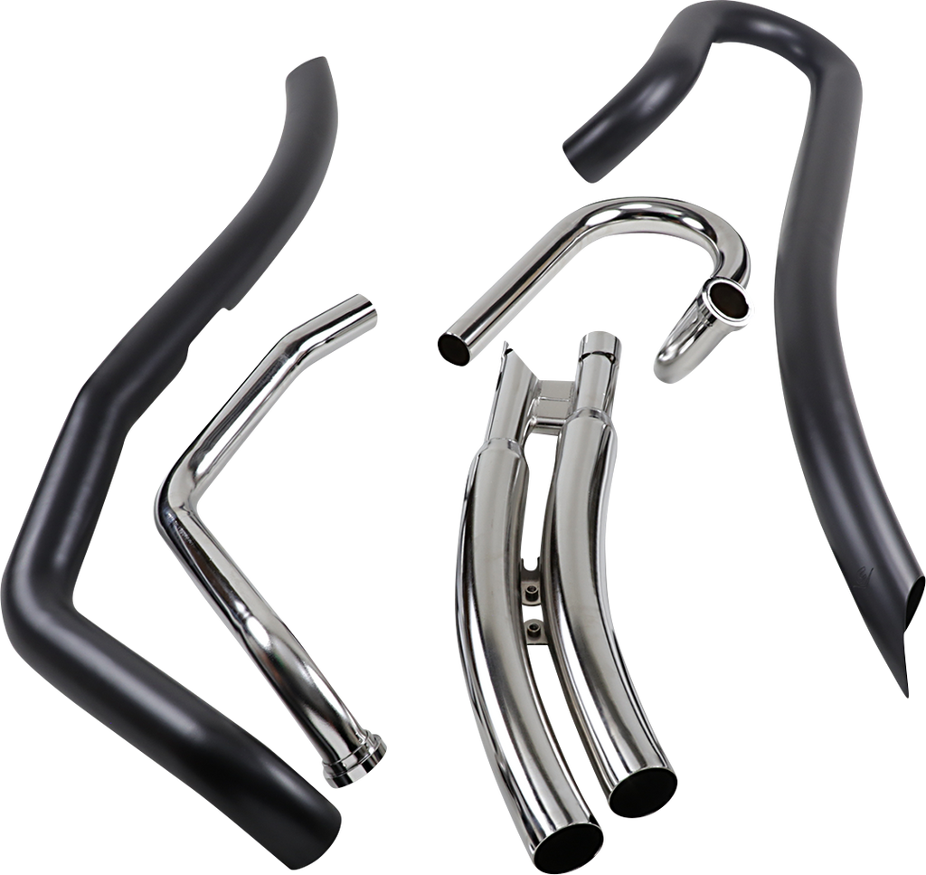 EXHAUST SWEPT M109R BLK