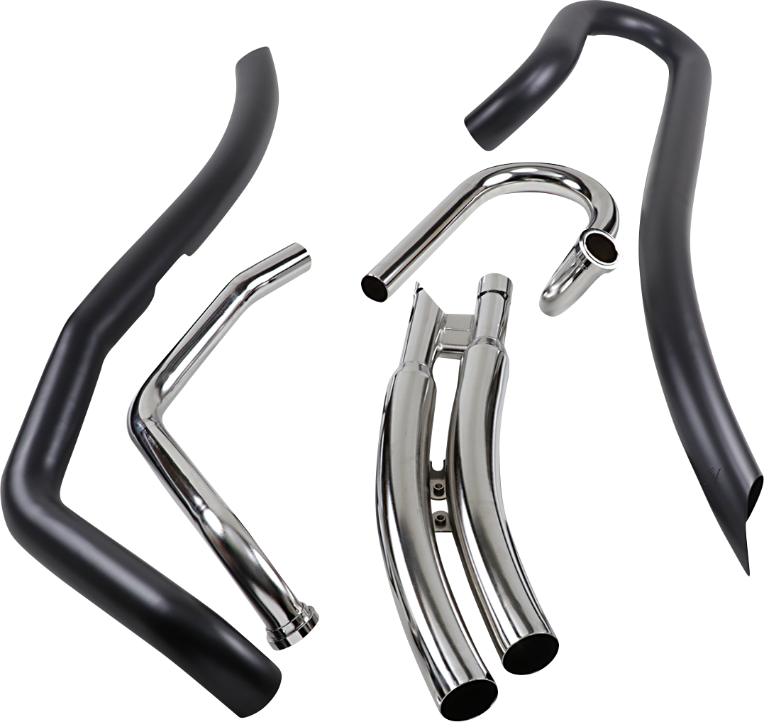 EXHAUST SWEPT M109R BLK