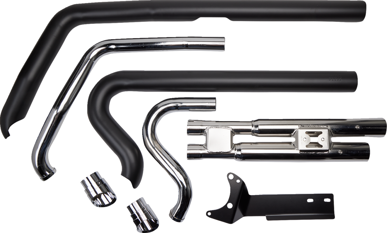 EXHAUST SPD SD BK DYNA 17