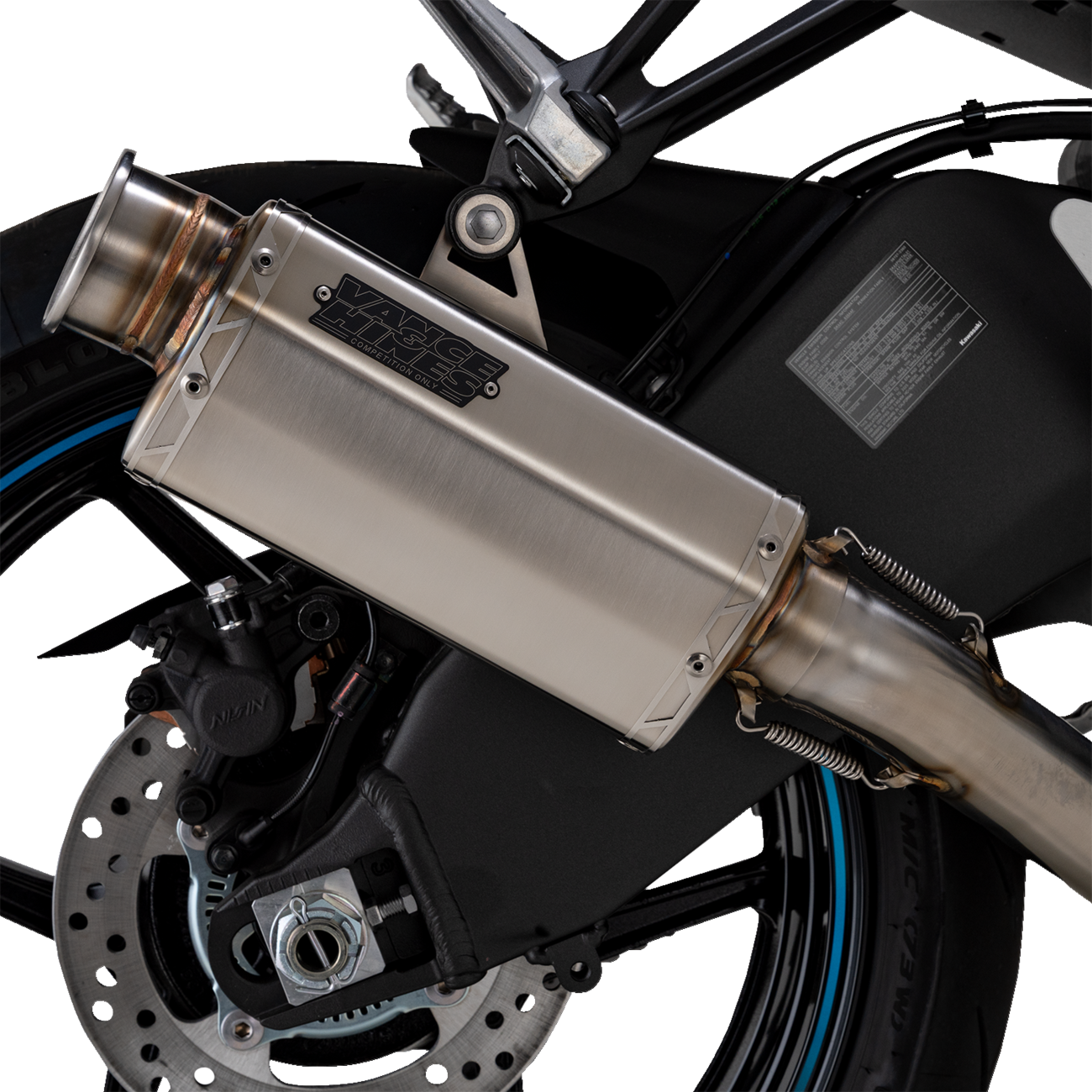 MUFFLER V&H VS-6 KAWASAKI NINJA ZX-6R STAINLESS