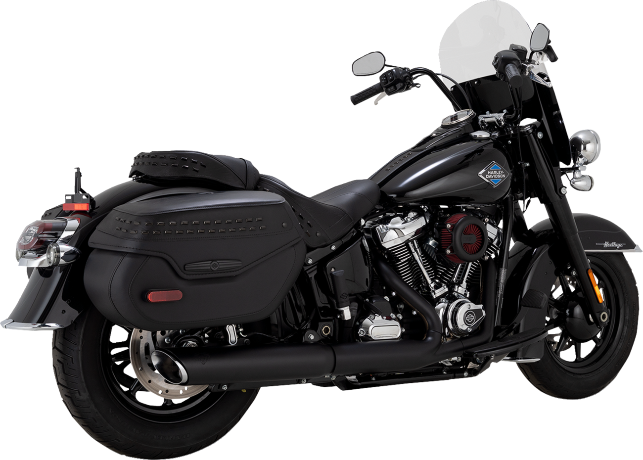 MUFFLER SLIP ON SOFTAIL BLACK