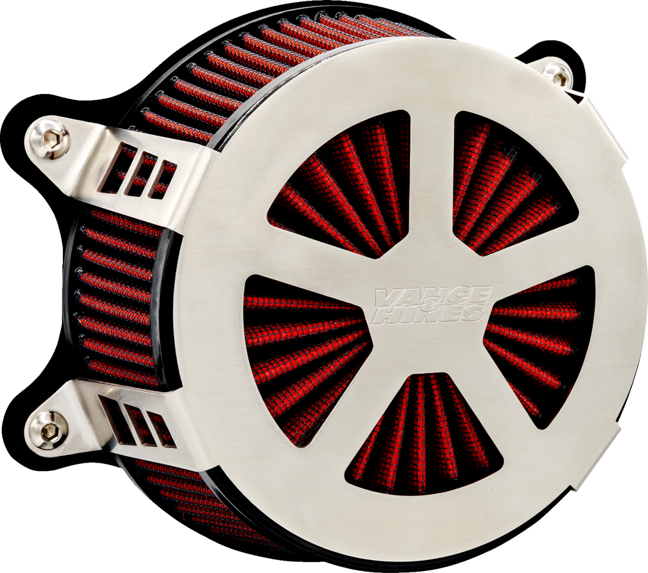 AIR CLEANER VO2 RADIANT V BRUSHED