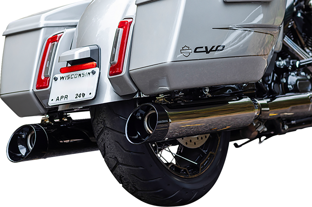 Muffler S/O MK45 Lava Chr Blk E/C 50 State M8 Tour 17-24