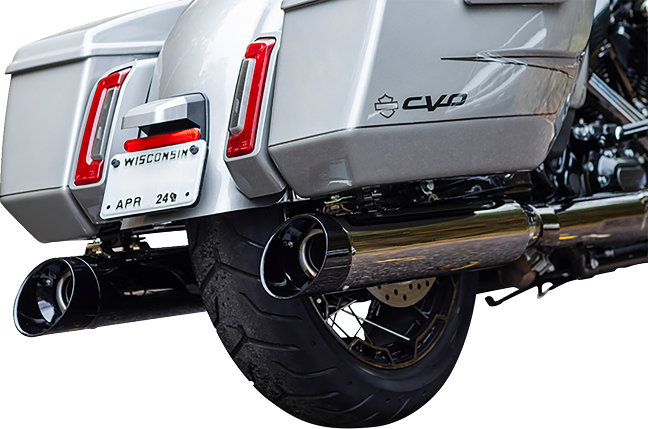 Muffler S/O MK45 Lava Chr Blk E/C 50 State M8 Tour 17-24