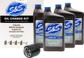 KIT S&S OIL CHANGE TWNCAM BLACK