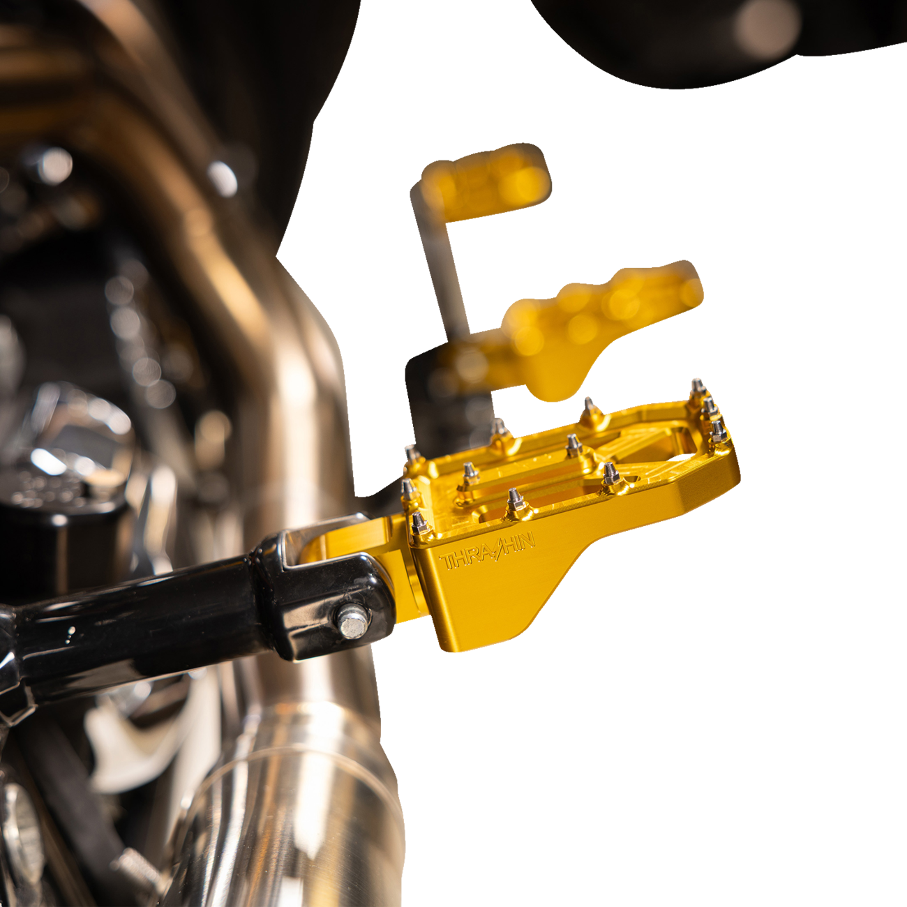 FOOTPEGS AGGRESSOR GOLD