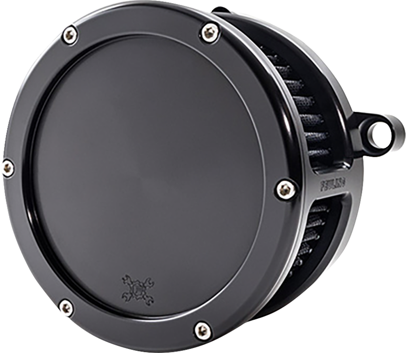 AIR CLEANER BA SOLID COVER BLACK/BLACK M8 VVT