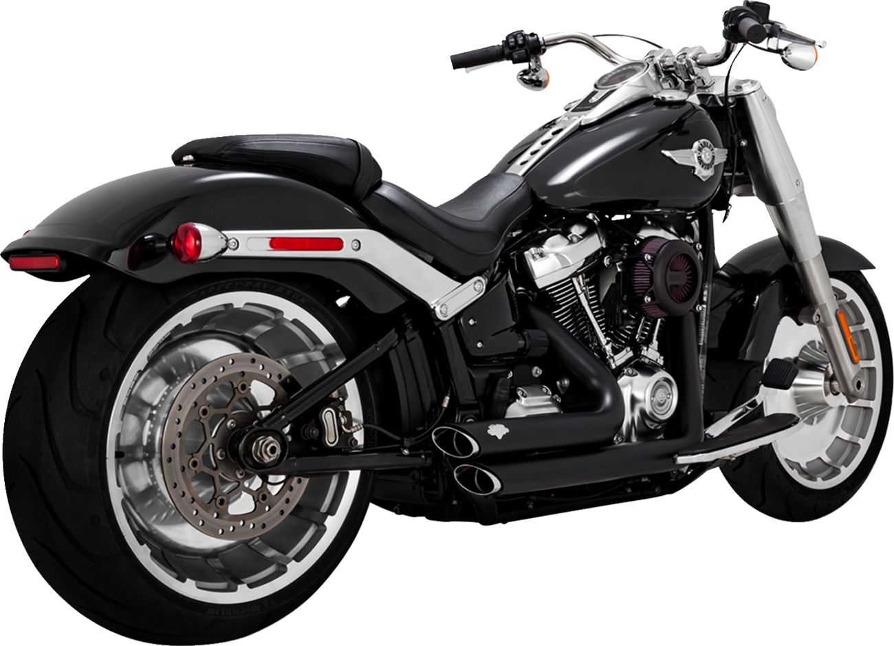 SHORT SHOTS STAGGERED EXHAUST BLACK
